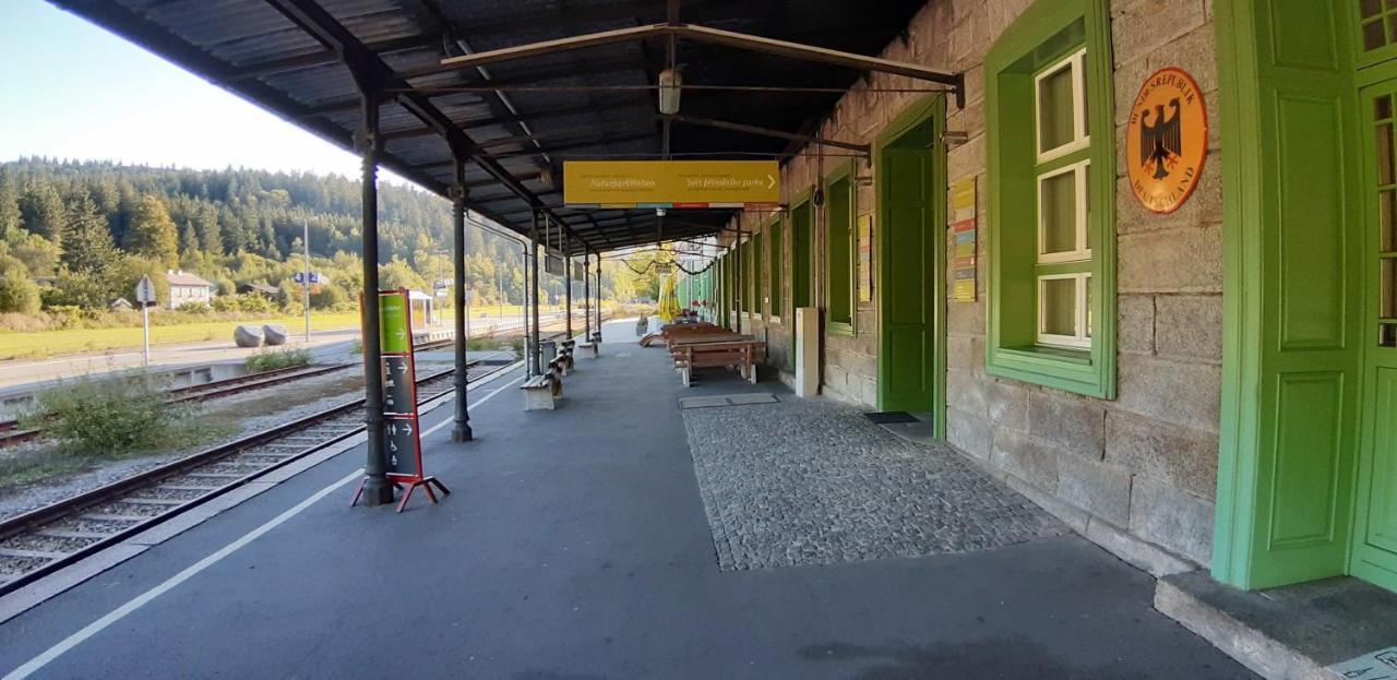 Dopravna Alzbetin Aparthotel Železná Ruda Exteriör bild